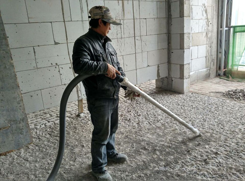 PKB-40使用于某建筑工地清潔作業